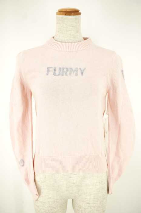 furfur （ファーファー） 15AWカシミヤ混ニットプルオーバー レディース トップス