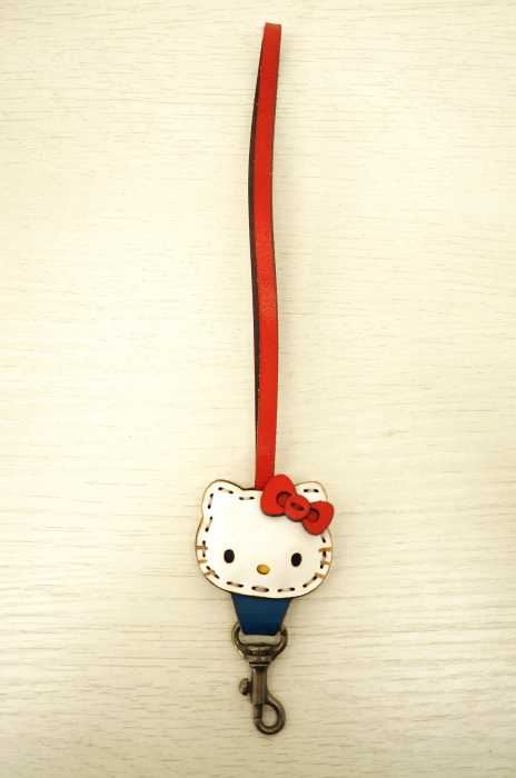 Ojaga design （） ネコキャラクターフェイスハンドストラップ メンズ ファッション雑貨