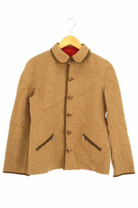 AQUASCUTUM （アクアスキュータム） パイピングウールジャケット レディース アウター