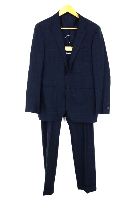 UNITED ARROWS green label relaxing （ユナイテッドアローズグリーンレーベルリラクシング） ウィンドーぺーンチェック2Bテーラードジャケット スラックスパンツ メンズ セットアップ