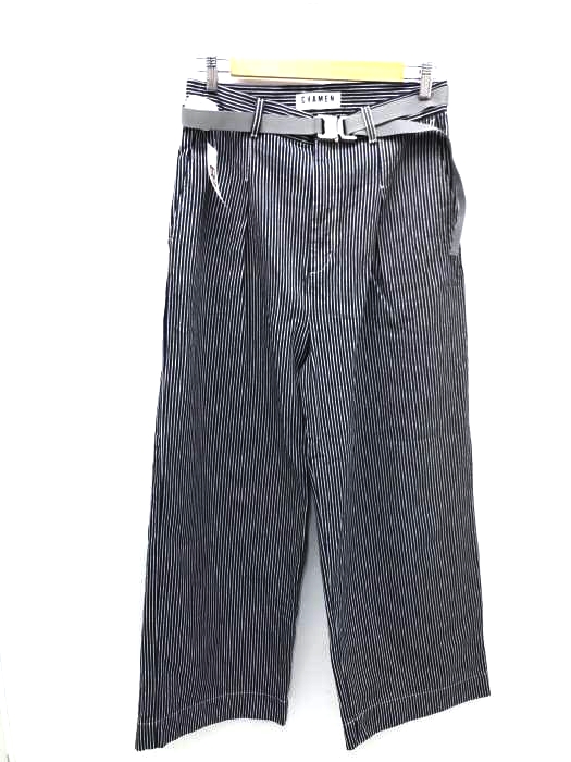 FREAKS STORE（フリークスストア） BELTED DENIM WIDE PANTS メンズ パンツ