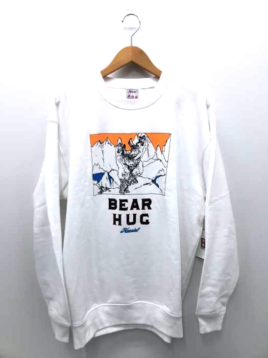 Haoming（ハオミン） プリントクルーネックスウェット メンズ トップス