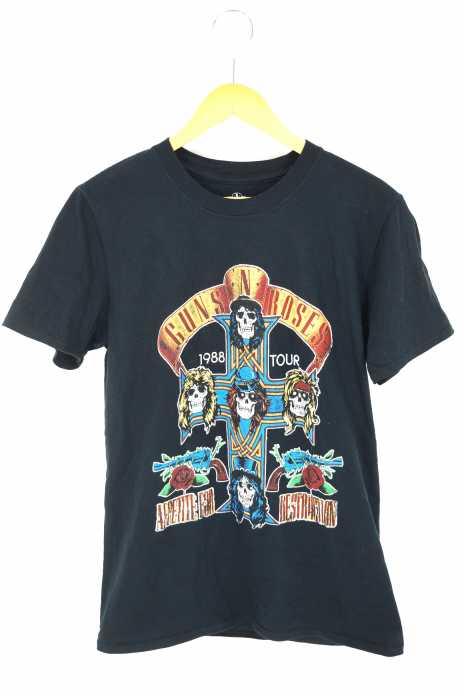 GUNS N' ROSES（ガンズ アンド ローゼズ） 復刻 1988 Nj Summer Jam TOUR Tシャツ メンズ トップス