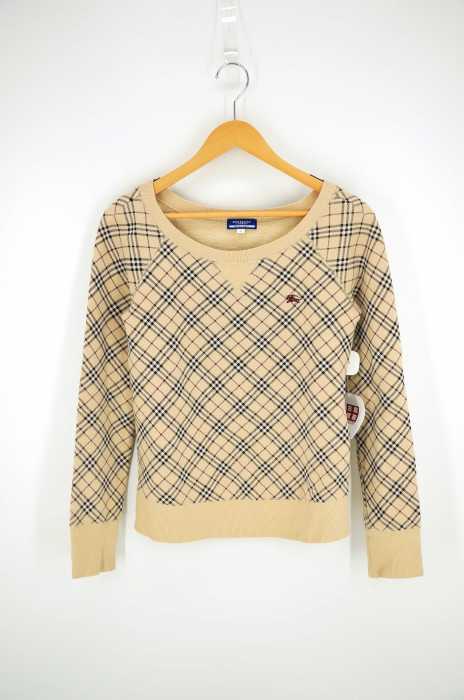 BURBERRY BLUE LABEL（バーバリーブルーレーベル） ノバチェックスウェット レディース トップス