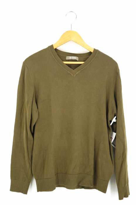 nano universe （ナノユニバース） 18SS コットンVネックニット メンズ トップス