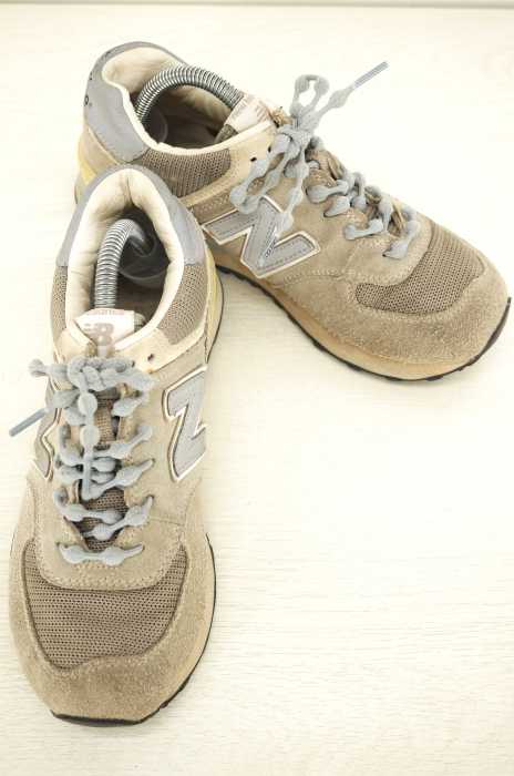 NEW BALANCE (ニューバランス) 574 スウェードローカットスニーカー レディース シューズ
