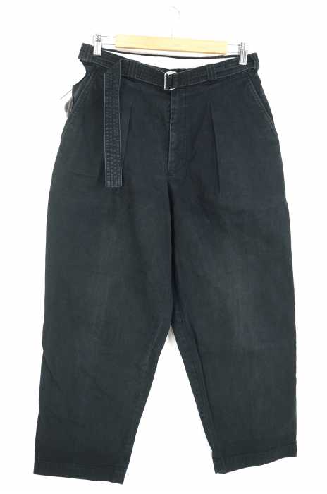 markaware (マーカウェア) 17AW FRONT PLEATS CLASSIC FIT ORGANIC COTTON GABERDINE メンズ パンツ