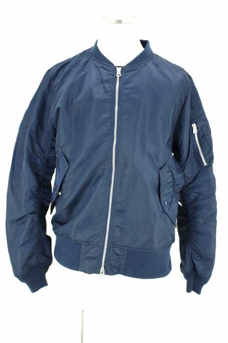 ALPHA INDUSTRIES × URBAN RESEARCH ID (アーバンリサーチアイディー × アルファ) MA-1 ナイロンブルゾン メンズ アウター