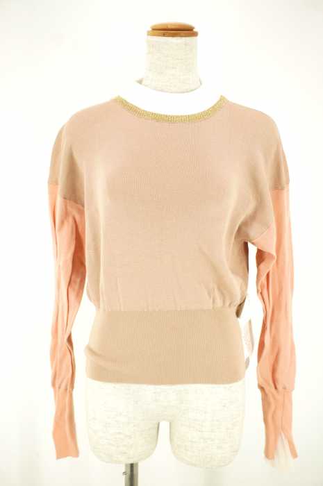 furfur (ファーファー) 16SSレトロバイカラープルオーバー レディース トップス