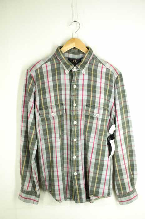 RRL RALPH LAUREN （ダブルアールエル ラルフローレン） チェック柄ワークシャツ メンズ トップス