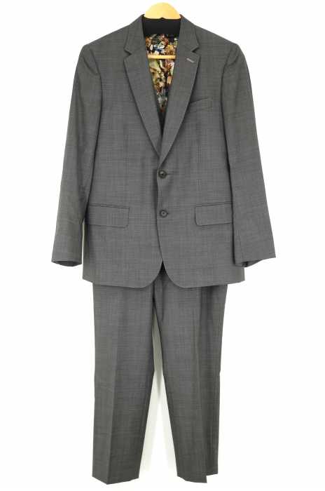 Paul Smith LONDON （ポールスミスロンドン） LORO PIANA PIN HEAD SUIT ロロピアーナ生地 3 ピース セットアップ メンズ セットアップ
