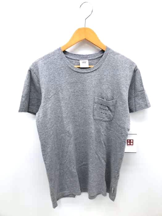 MR.GENTLEMAN（ミスタージェントルマン） ロゴプリントポケットTシャツ メンズ トップス