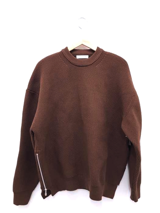FREAKS STORE(フリークスストア) サイドジップローゲージポリエステルニット メンズ トップス