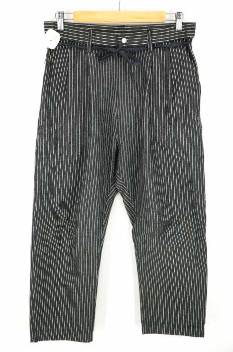 QUOLT (クオルト) WALL PANTS ストライプデニムパンツ メンズ パンツ