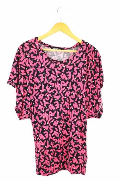 HYSTERIC GLAMOUR （ヒステリックグラマー） 英字総柄 メンズ トップス