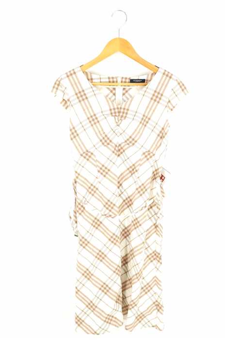 BURBERRY LONDON(バーバリーロンドン) ノースリーブチェックワンピース レディース ワンピース