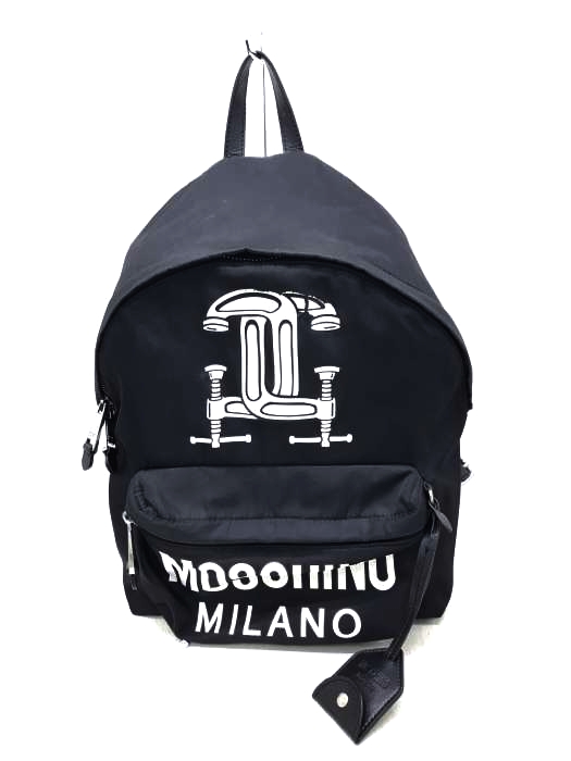 MOSCHINO(モスキーノ) ロゴプリントナイロンバックパック レディース バッグ