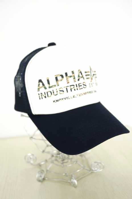 ALPHA INDUSTRIES （アルファインダストリーズ） メッシュキャップ メンズ 帽子