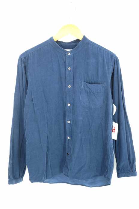 UNITED ARROWS green label relaxing (ユナイテッドアローズグリーンレーベルリラクシング) コーデュロイバンドカラーシャツ メンズ トップス