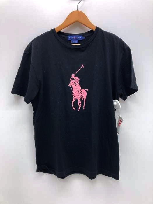RALPH LAUREN（ラルフローレン） ピンクポニークルーネックTシャツ メンズ トップス