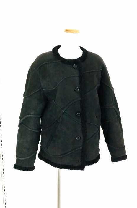 USED古着（ユーズドフルギ） クレイジーパターンムートンジャケット レディース アウター