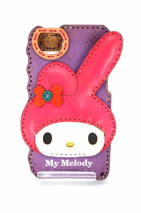 Ojaga design × SANRIO （オジャガデザイン × サンリオ） キャラクターレザースマホケース レディース ファッション雑貨