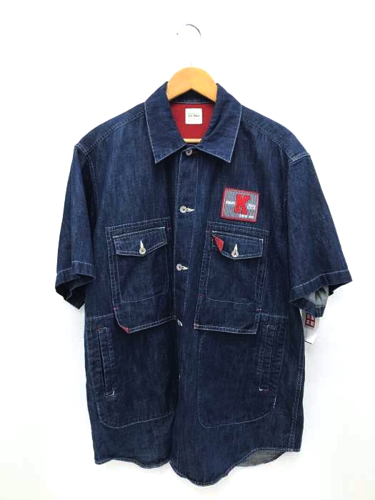 KARL HERMUT（カールヘルム） 半袖 デニムシャツ メンズ トップス