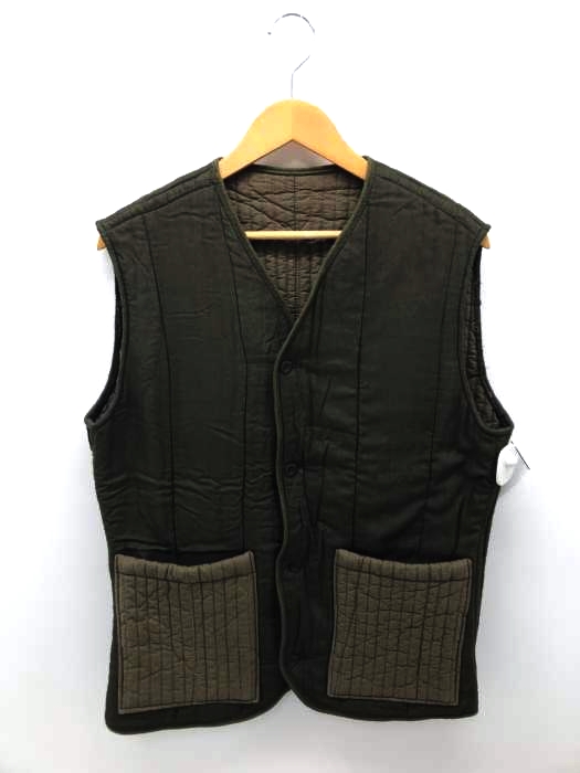 USED古着(ユーズドフルギ) 78年製造チェコ軍 キルティングライナーベスト メンズ トップス