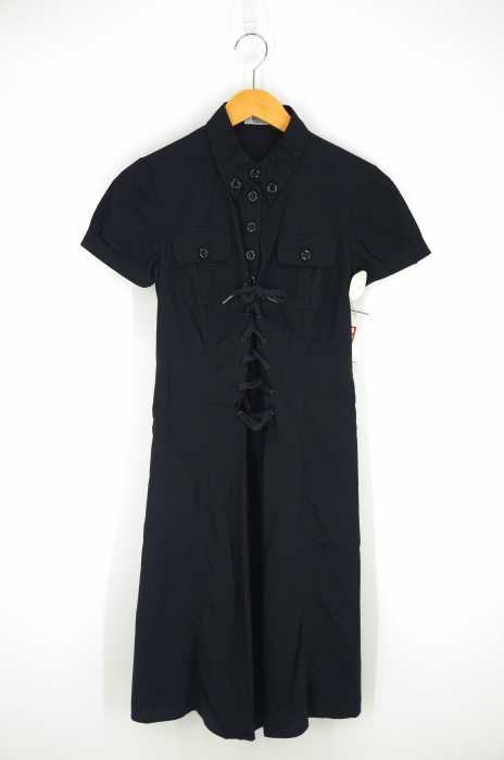 MOSCHINO CHEAP AND CHIC (モスキーノ) レースアップシャツワンピース レディース スカート