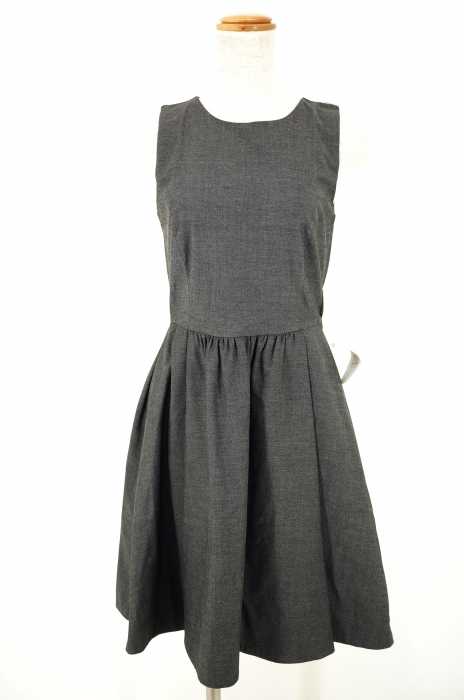 ZARA BASIC (ザラベーシック) ノースリーブフレアワンピース レディース ワンピース