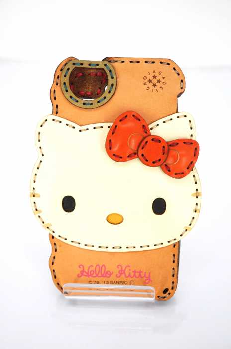 Ojaga design × SANRIO （オジャガデザイン × サンリオ） レザースマホケース レディース ファッション雑貨