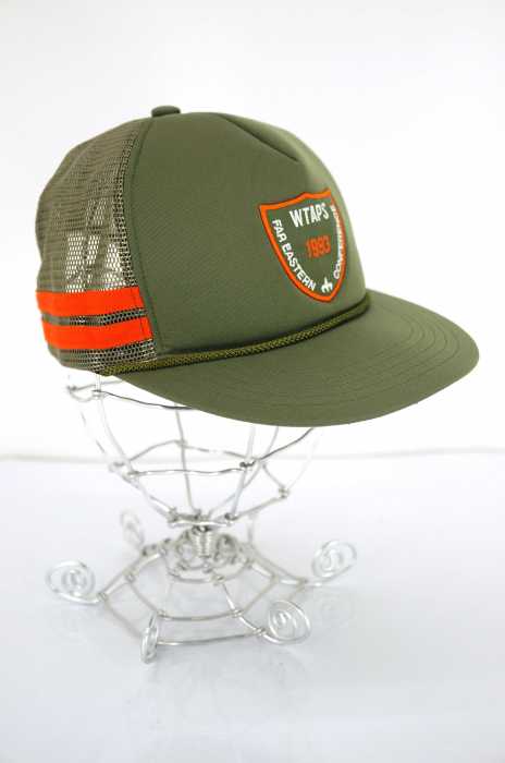 WTAPS (ダブルタップス) MILITIA 02 ワッペン メッシュ キャップ メンズ 帽子