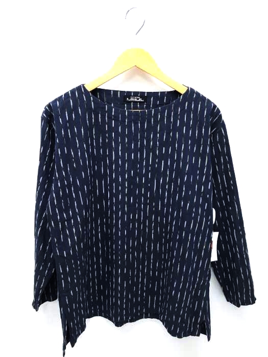 ISSEY MIYAKE PERMANENTE（イッセイミヤケ） 総柄コットンブラウス レディース トップス