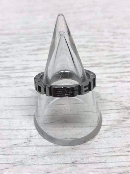 DIESEL（ディーゼル） STEEL7 ロゴデザインリング メンズ アクセサリー