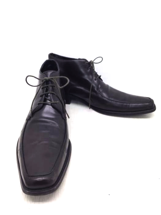 VISARUNO（ビサルノ） マッケイ製法 レザーチャッカブーツ メンズ シューズ