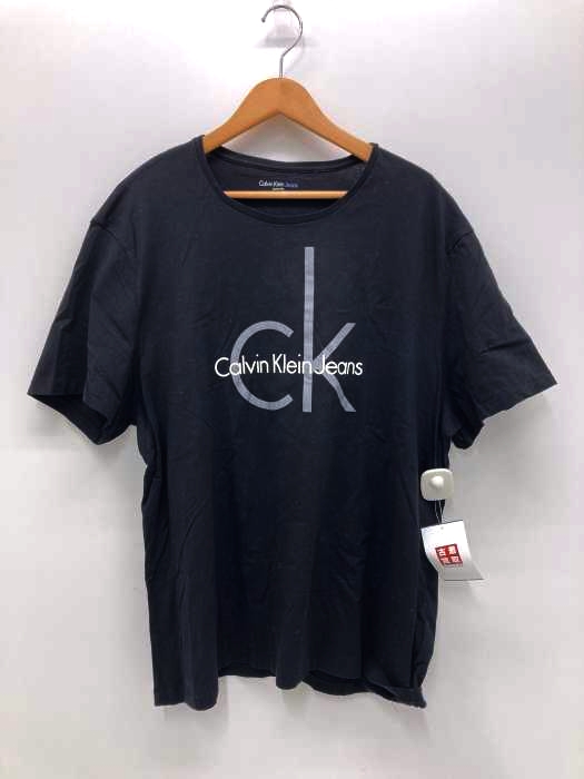 CALVIN KLEIN（カルバンクライン） ロゴプリントクルーネックTシャツ メンズ トップス