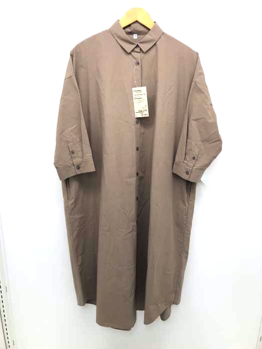 MUJI（ムジ） コットンシャツワンピース レディース ワンピース