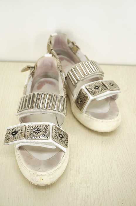 TOGA PULLA(トーガプルラ) Metal bangle sandal メタルストラップサンダル レディース シューズ
