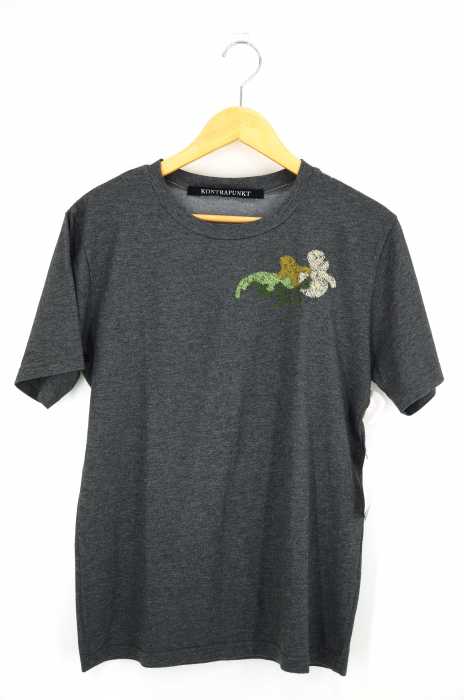 KONTRAPUNKT(コントラプンクト) 刺繍デザインTシャツ メンズ トップス