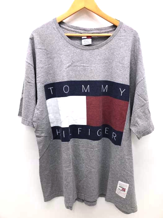 TOMMY HILFIGER(トミーヒルフィガー) 90年代 プリントクルーネックTシャツ メンズ トップス
