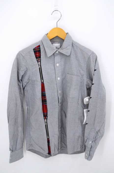 uniform experiment（ユニフォームエクスペリメント） REGULAR COLLAR FIVE STAR OXFORD BONDAGE SHIRT メンズ トップス
