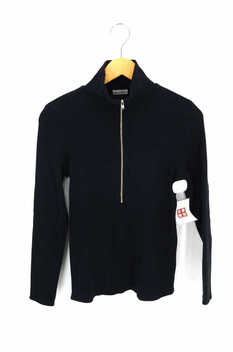 Steven Alan （スティーブンアラン） COTTON RIB ZIP TURTLE NECK PULLOVER レディース トップス