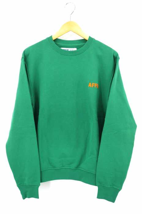 AFFIX(アフィックス) EMBROIDERY CREW SWEAT メンズ トップス