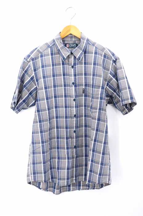CHAPS RALPH LAUREN（チャップスラルフローレン） チェック柄半袖BDシャツ メンズ トップス