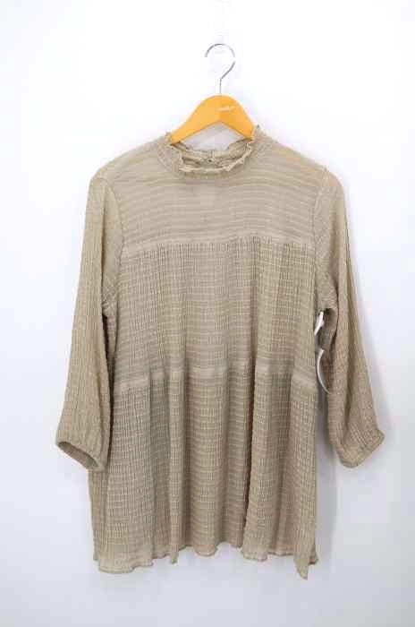 relume JOURNAL STANDARD(レリューム ジャーナルスタンダード) 20SS モールボーダーティアードブラウス レディース トップス
