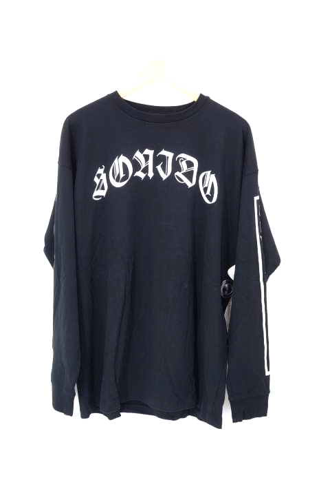 MARCELO BURLON（マルセロバーロン） アームプリント ロングスリーブTシャツ メンズ トップス