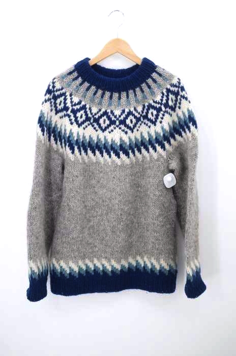 L.L.Bean（エルエルビーン） 80S アイスランド製 ノルディックニット メンズ トップス