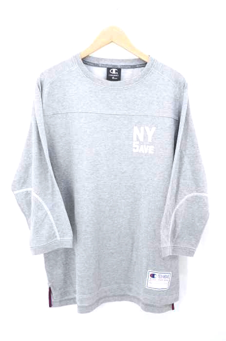 Champion（チャンピオン） 7分袖フットボールTシャツ メンズ トップス