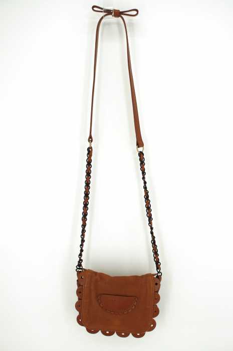 SEE BY CHLOE (シーバイクロエ) POYA レザーショルダーバッグ レディース バッグ