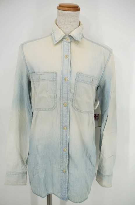 DENIM & SUPPLY RALPH LAUREN （デニムアンドサプライ ラルフローレン） ウォッシュ加工デニムシャツ レディース トップス